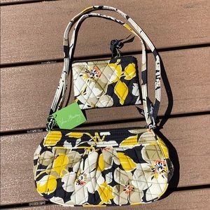 Vera Bradley Frannie bag with coin purse NWT